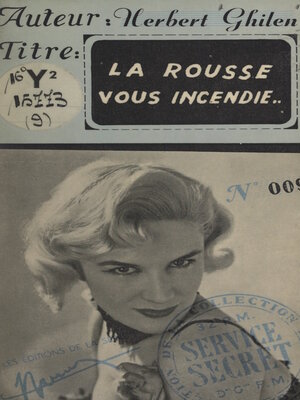 cover image of La rousse vous incendie